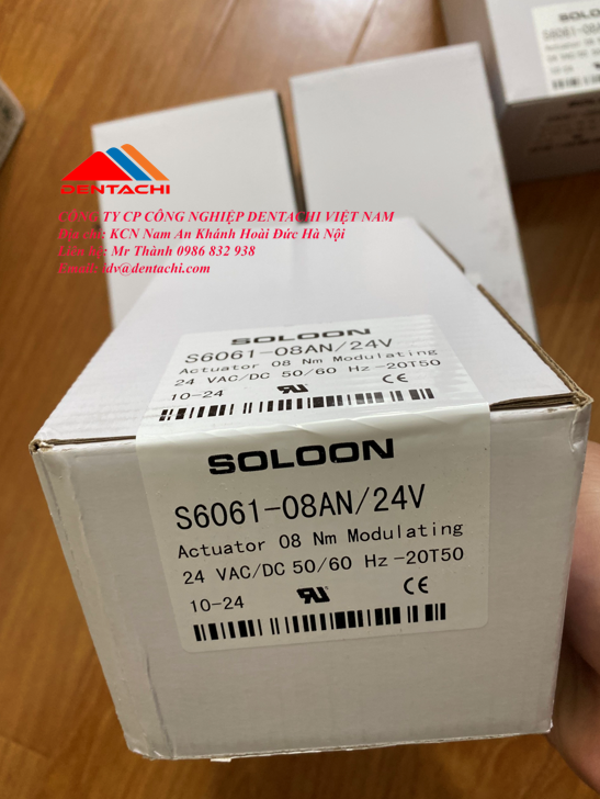 Rotary Damper Actuator  S6061-08AN/I/24V